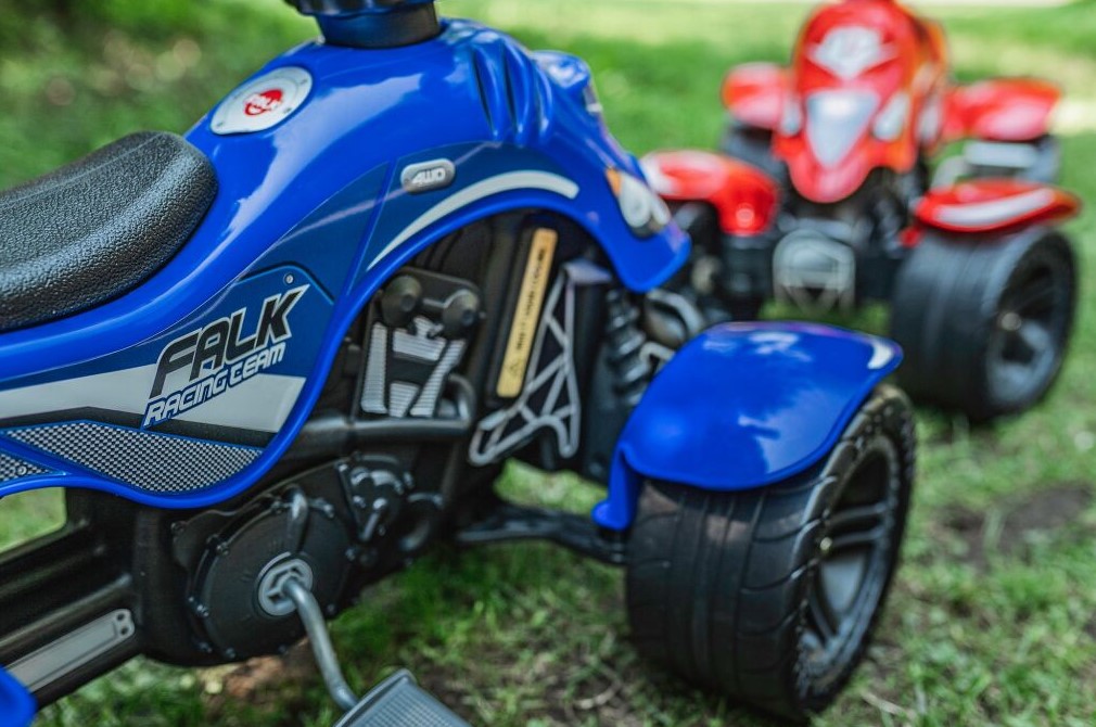 Квадроцикл педальный синий  